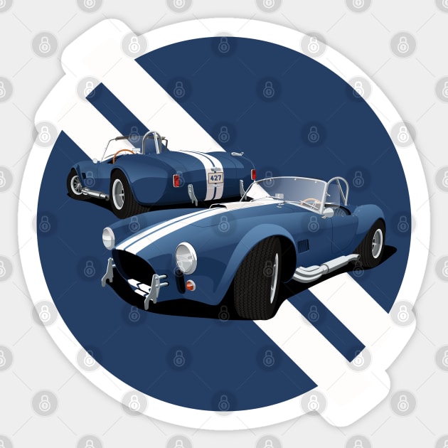 AC Cobra Sticker by AutomotiveArt